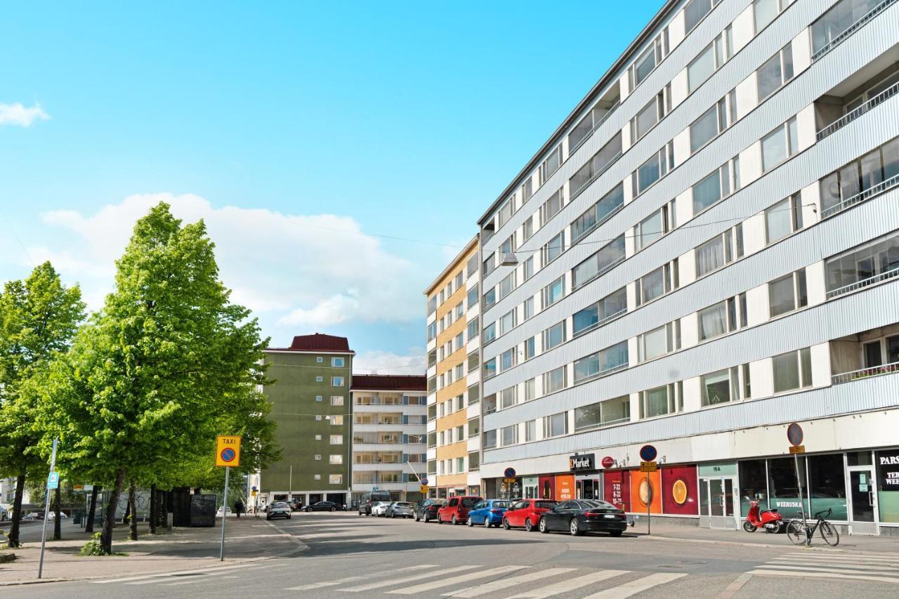 Just Renovated Stylish Nordic Studio By Tram Stop Helsingfors Exteriör bild