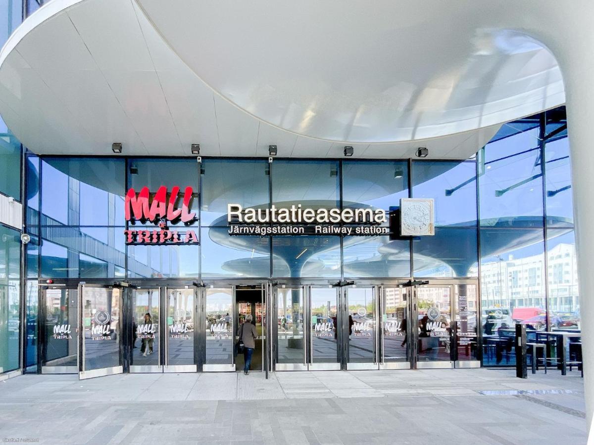 Just Renovated Stylish Nordic Studio By Tram Stop Helsingfors Exteriör bild